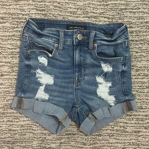 Aeropostale women’s denim shorts
